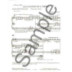Thierry Escaich: Les Litanies de l'Ombre (Piano solo)