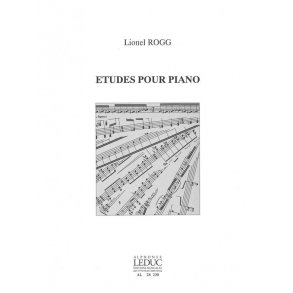 Lionel Rogg: Etudes pour Piano (Piano solo)