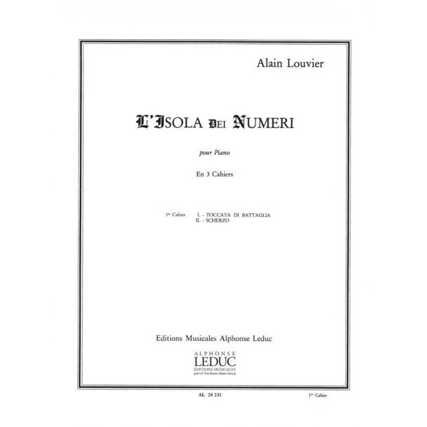 Alain Louvier: L'Isola dei Numeri Vol.1 (Piano solo)