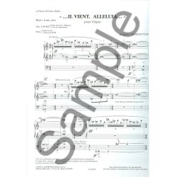 Charpentier Il Vient Alleluia Organ Book