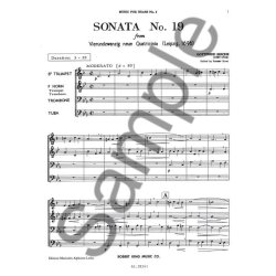 Gottfried Reiche: Sonata No.19 (Quartet-Brass)