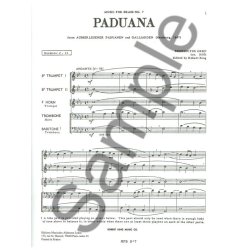 Benedictus Grep: Paduana (Quintet-Brass)