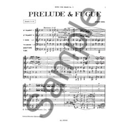 Robert King: Pr&eacute;lude et Fugue (Septet-Brass)