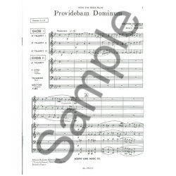 Orlando de Lassus: Providebam Dominum (Septet-Brass)