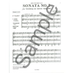 Gottfried Reiche: Sonata No.7 (Quartet-Brass)