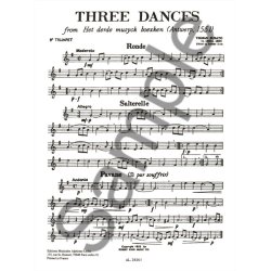 Tielman Susato: 3 Dances (Brass Quartet)