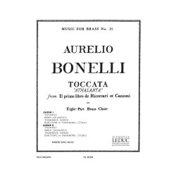 Aurelio Bonelli: Toccata 'Athalanta' (Ensemble-Brass 8 or more)