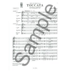 Aurelio Bonelli: Toccata 'Athalanta' (Ensemble-Brass 8 or more)