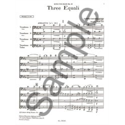 Ludwig van Beethoven: 3 Equali (Trombones 4)