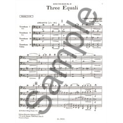 Ludwig van Beethoven: 3 Equali (Trombones 4)
