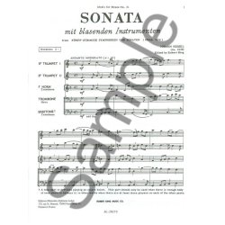 Johann Kessel: Sonata (Quintet-Brass)
