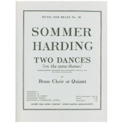 Jacob & John Harding J.& Sommer J.: 2 Dances (Quintet-Brass)