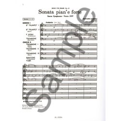 Giovanni Gabrieli: Sonata pian'e forte (8 Part Brass)