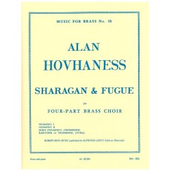 Alan Hovhaness: Sharagan & Fugue (Quartet-Brass)