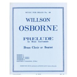 Willson Osborne: Prelude (Sextet-Brass)