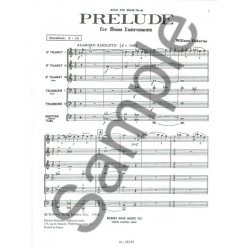 Willson Osborne: Prelude (Sextet-Brass)