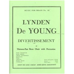 Lynden DeYoung: Divertissement (Ensemble-Brass 8 or more)