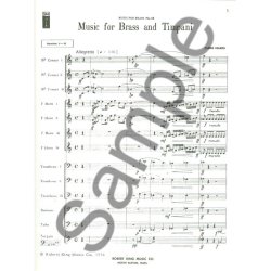 James Marks: Music for Brass & Timpani (Ensemble-Brass 8 or more)