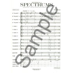 Paul Shahan: Spectrums (Ensemble-Brass 8 or more)