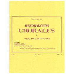 Robert King: Reformation Chorales (Quartet-Brass)