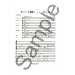 Merle Hogg: Concerto for Brass (Ensemble-Brass 8 or more)