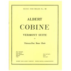 Albert Cobine: Vermont Suite (Ensemble-Brass 8 or more)