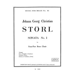 J. Stoerl: Sonata No.1 (Quartet-Brass)