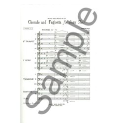 Gardner Read: Chorale & Fughetta (Ensemble-Brass 8 or more)
