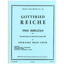 Gottfried Reiche: Sonatas No.21 & No.22 (Quartet-Brass)