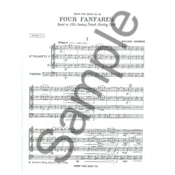 Willson Osborne: 4 Fanfares (Trumpets 3)