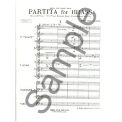 Uska Merilainen: Partita (Ensemble-Brass 8 or more)