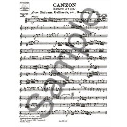Samuel Scheidt: Canzon (Paduana, Galliarda etc 1621) (Horns 4)