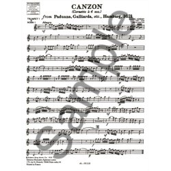 Samuel Scheidt: Canzon (Paduana, Galliarda etc 1621) (Horns 4)