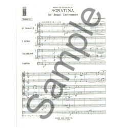 Donald Novy: Sonatina (Ensemble-Brass 8 or more)
