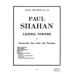 Paul Shahan: Leipzig Towers (Ensemble-Brass 8 or more)