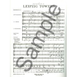 Paul Shahan: Leipzig Towers (Ensemble-Brass 8 or more)