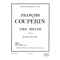 Fran&ccedil;ois Couperin: 2 Pi&egrave;ces (Quartet-Brass)