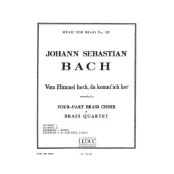 J.S.Bach: Vom Himmel Hoch, Da Komm Ich Her