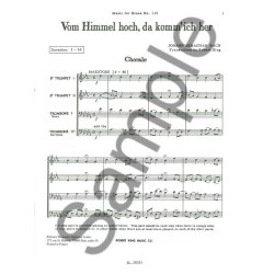 J.S.Bach: Vom Himmel Hoch, Da Komm Ich Her