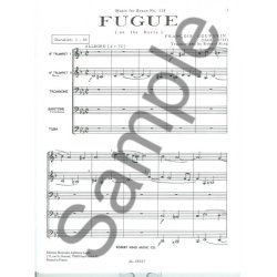 Fran&ccedil;ois Couperin: Fugue on 'Kyrie' (Quartet-Brass)