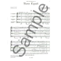 Ludwig van Beethoven: 3 Equali (Quartet-Brass)