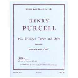 Henry Purcell: 2 Trumpet Tunes And Ayre (Quartet-Brass)