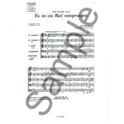 Johannes Brahms: Es Ist Ein Ros' Entsprungen