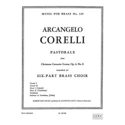 Arcangelo Corelli: Pastorale de No&euml;l (Sextet-Brass)