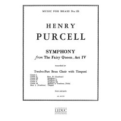 Henry Purcell: Symphonie de 'Fairy Queen' (act 4) (Ensemble-Brass 8 or more)