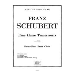 Franz Peter Schubert: Eine Kleine Trauermusik (Septet-Brass)