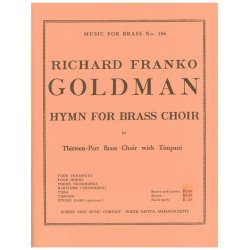 Richard Franko Goldman: Hymn for Brass Choir (Ensemble-Brass 8 or more)