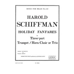 Harold Schiffman: Holiday Fanfares (Trumpets 3)