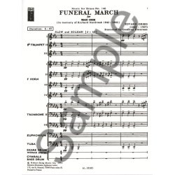 Edvard Hagerup Grieg: Funeral March (Ensemble-Brass 8 or more)