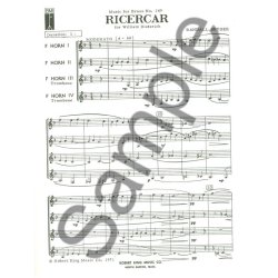 Randall Snyder: Ricercar (Horns 4)